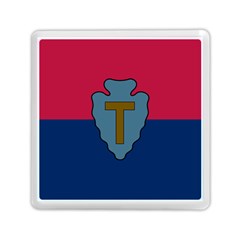 Flag Of United States Army 36th Infantry Division Memory Card Reader (square) by abbeyz71