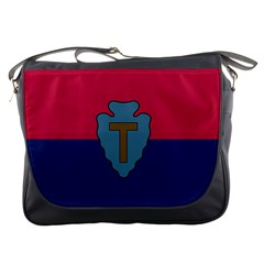 Flag Of United States Army 36th Infantry Division Messenger Bag by abbeyz71