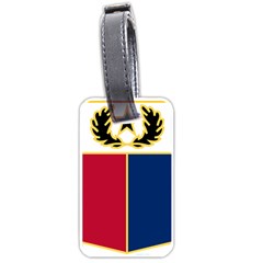 Coat Of Arms Of Texas Army National Guard Luggage Tag (one Side) by abbeyz71