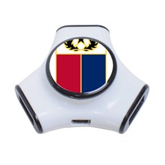 Coat Of Arms Of Texas Army National Guard 3-port Usb Hub by abbeyz71