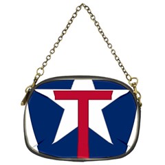 Coat Of Arms Of Texas State Guard Chain Purse (one Side) by abbeyz71