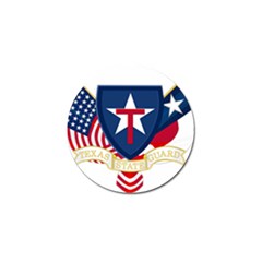 Logo of Texas State Guard Golf Ball Marker