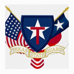 Logo Of Texas State Guard Medium Glasses Cloth (2 Sides) by abbeyz71