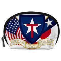 Logo Of Texas State Guard Accessory Pouch (large) by abbeyz71