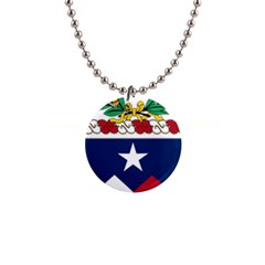 Coat Of Arms Of United States Army 141st Infantry Regiment 1  Button Necklace by abbeyz71