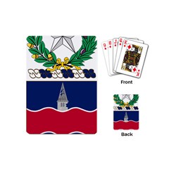 Coat Of Arms Of United States Army 142nd Infantry Regiment Playing Cards Single Design (mini) by abbeyz71