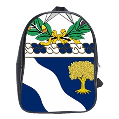 Coat Of Arms Of United States Army 143rd Infantry Regiment School Bag (xl) by abbeyz71