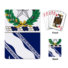 Coat Of Arms Of United States Army 144th Infantry Regiment Playing Cards Single Design (rectangle) by abbeyz71