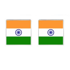 Flag Of India Cufflinks (square) by abbeyz71