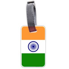 Flag Of India Luggage Tag (one Side) by abbeyz71