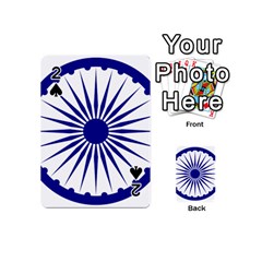 Ashoka Chakra Playing Cards 54 Designs (mini) by abbeyz71