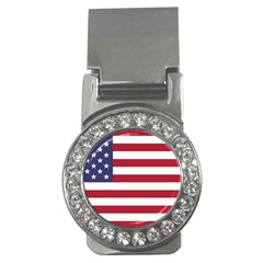 Flag Of The United States Of America  Money Clips (cz)  by abbeyz71