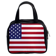 Flag Of The United States Of America  Classic Handbag (two Sides) by abbeyz71