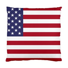 Flag Of The United States Of America  Standard Cushion Case (one Side) by abbeyz71
