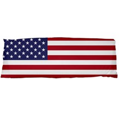 Flag Of The United States Of America  Body Pillow Case Dakimakura (two Sides) by abbeyz71