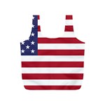 Flag of The United States of America  Full Print Recycle Bag (S) Back