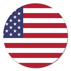 Flag Of The United States Of America  Magnet 5  (round) by abbeyz71