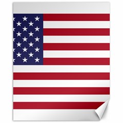 Flag Of The United States Of America  Canvas 16  X 20  by abbeyz71