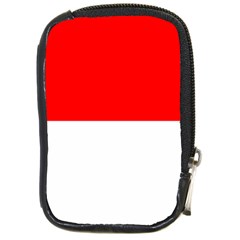 Flag Of Indonesia Compact Camera Leather Case by abbeyz71