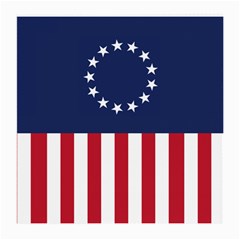 Betsy Ross flag USA America United States 1777 Thirteen Colonies vertical Medium Glasses Cloth