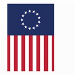 Betsy Ross flag USA America United States 1777 Thirteen Colonies vertical Small Garden Flag (Two Sides) Back