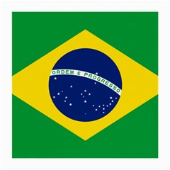 Flag Of Brazil Medium Glasses Cloth (2 Sides) by abbeyz71