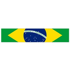 Flag Of Brazil Small Flano Scarf by abbeyz71