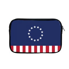 Betsy Ross flag USA America United States 1777 Thirteen Colonies vertical Apple MacBook Pro 13  Zipper Case