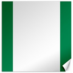 Flag Of Nigeria Canvas 12  X 12  by abbeyz71