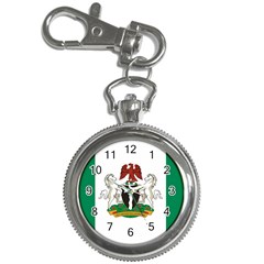 Flag Of Nigeria  Key Chain Watches by abbeyz71