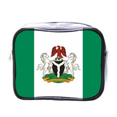 Flag Of Nigeria  Mini Toiletries Bag (one Side) by abbeyz71