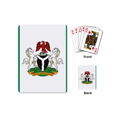 Flag Of Nigeria  Playing Cards Single Design (mini) by abbeyz71