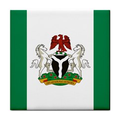 Flag Of Nigeria  Face Towel by abbeyz71