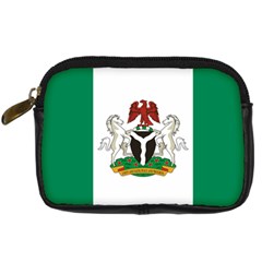 Flag Of Nigeria  Digital Camera Leather Case by abbeyz71