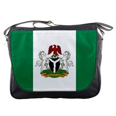 Flag Of Nigeria  Messenger Bag by abbeyz71
