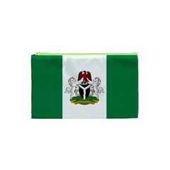 Flag Of Nigeria  Cosmetic Bag (xs) by abbeyz71