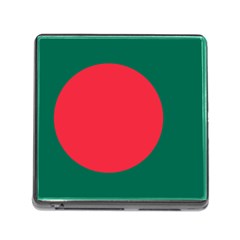 Flag Of Bangladesh Memory Card Reader (square 5 Slot) by abbeyz71