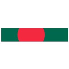 Flag Of Bangladesh Small Flano Scarf by abbeyz71