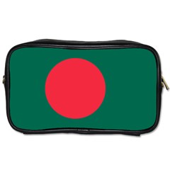 Flag Of Bangladesh Toiletries Bag (two Sides) by abbeyz71