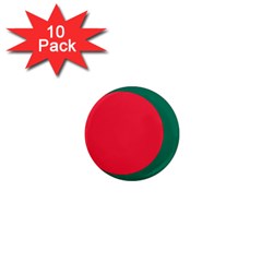 Flag Of Bangladesh 1  Mini Magnet (10 Pack)  by abbeyz71