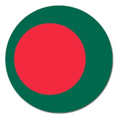 Flag Of Bangladesh Magnet 5  (round) by abbeyz71