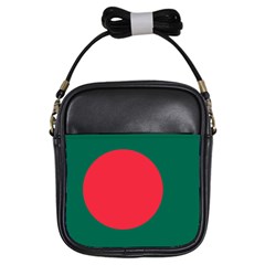 Flag Of Bangladesh Girls Sling Bag by abbeyz71