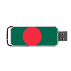 Flag Of Bangladesh Portable Usb Flash (one Side) by abbeyz71