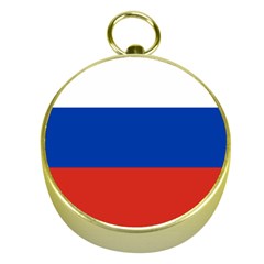 National Flag Of Russia Gold Compasses by abbeyz71