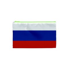 National Flag Of Russia Cosmetic Bag (xs) by abbeyz71