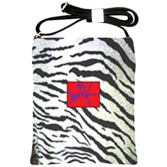 Striped By Traci K Shoulder Sling Bag by tracikcollection