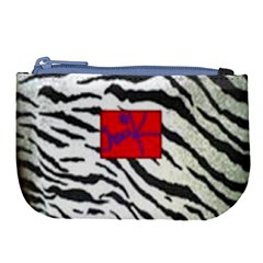 Striped By Traci K Large Coin Purse by tracikcollection