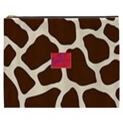 Giraffe By Traci K Cosmetic Bag (xxxl) by tracikcollection