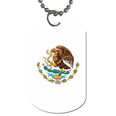 Flag Of Mexico Dog Tag (one Side) by abbeyz71