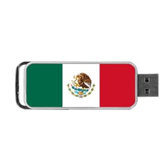 Flag Of Mexico Portable Usb Flash (two Sides) by abbeyz71